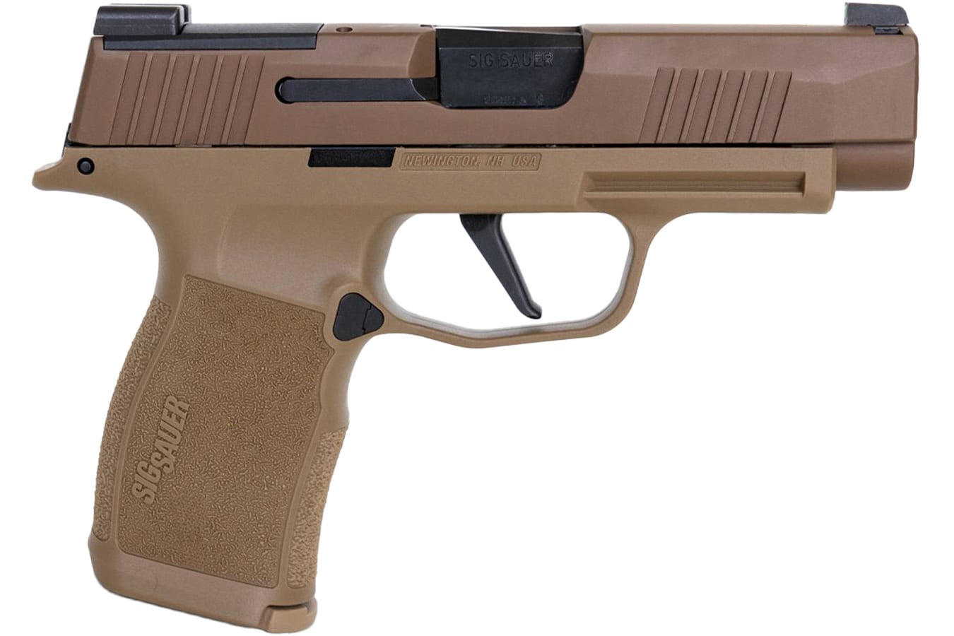 SIG SAUER P365 XL 2A 9mm Optic Ready Semi-Auto Pistol with Coyote Finish, Challenge Coin a